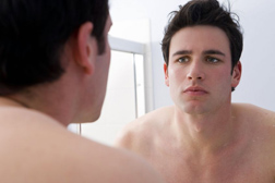 Tell the face in the mirror what you need to tell others. Confidence comes from practise, not further study Face in the mirror